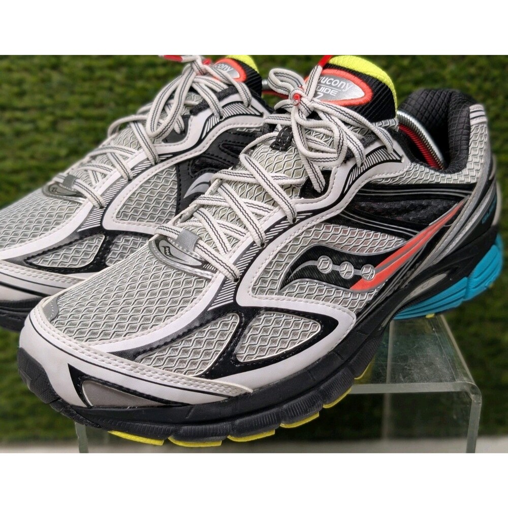 Saucony Progrid Guide 7 S70936-19 Mens Size 11 Black Jade Green